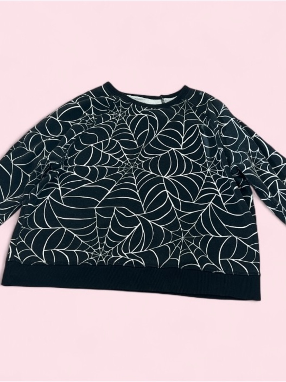 Y2K Grayson spiderweb sweatshirt
